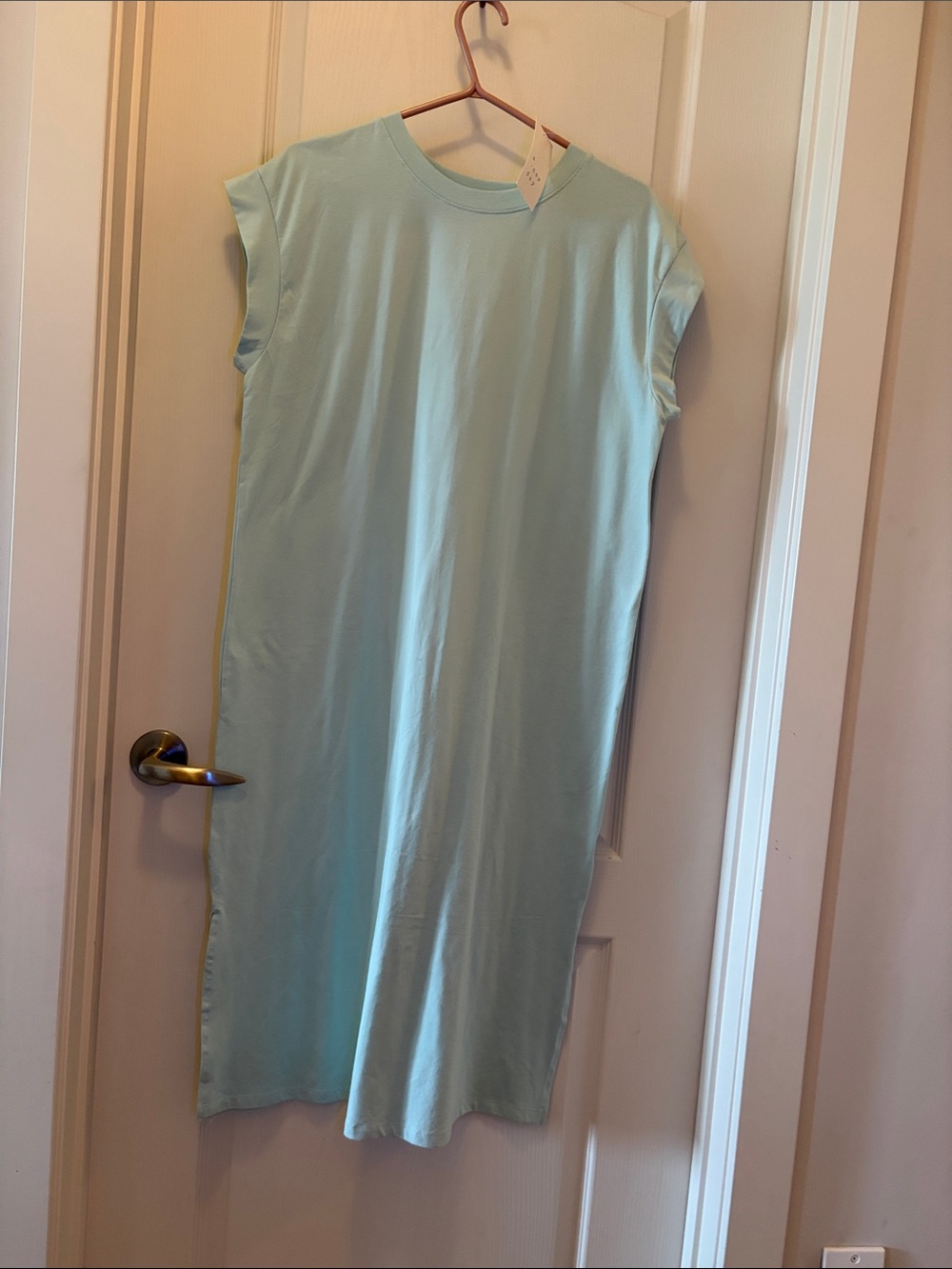 a new day Midi Dress in Light Mint Green